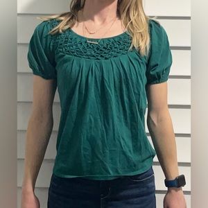 Green Short Sleeve Shirt